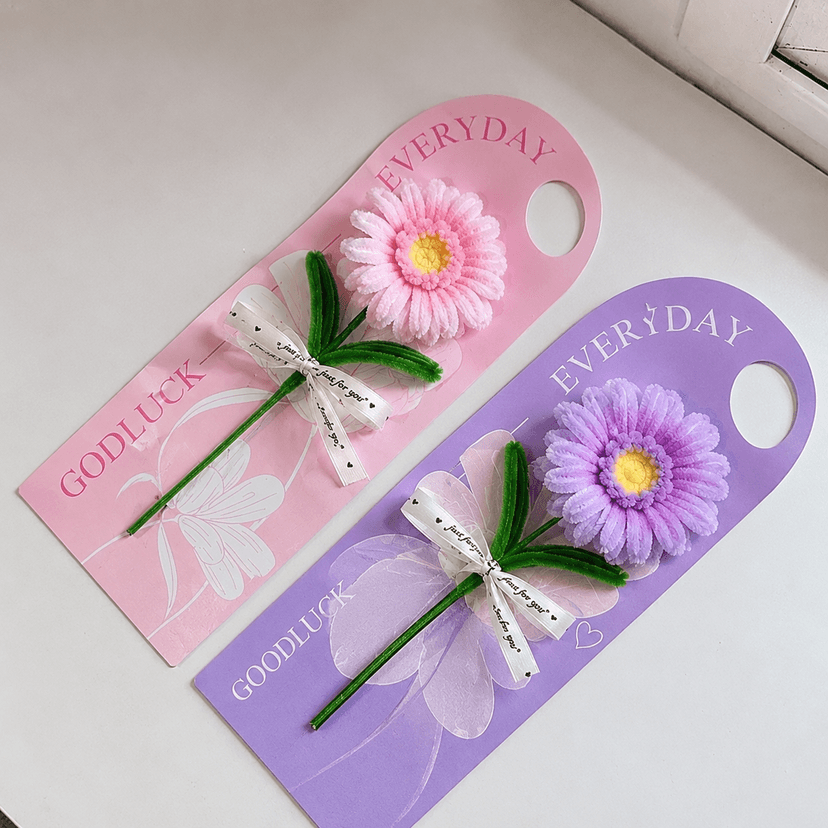 Pink Blossom Flower Card - Image 1