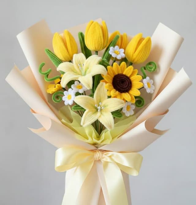 Yellow Charm Bouquet
